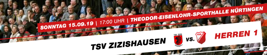 TuS Schutterwald Herren 1 vs. TSV Zizishausen | Sonntag 15.09.19 | 17:00 Uhr | Zizishausen