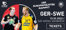 Euro-Cup in Mannheim – Deutschland vs. Schweden